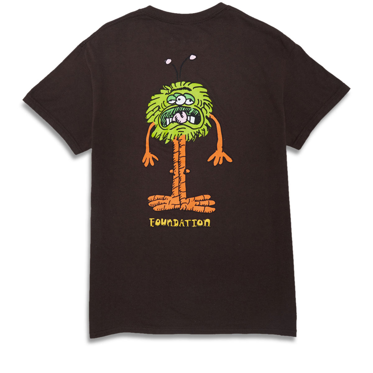 Foundation Green Monster T-Shirt - Brown image 1