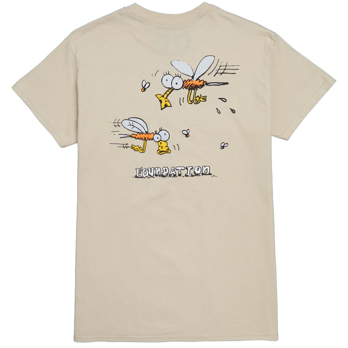 Foundation Mosquitos T-Shirt - Putty image 1