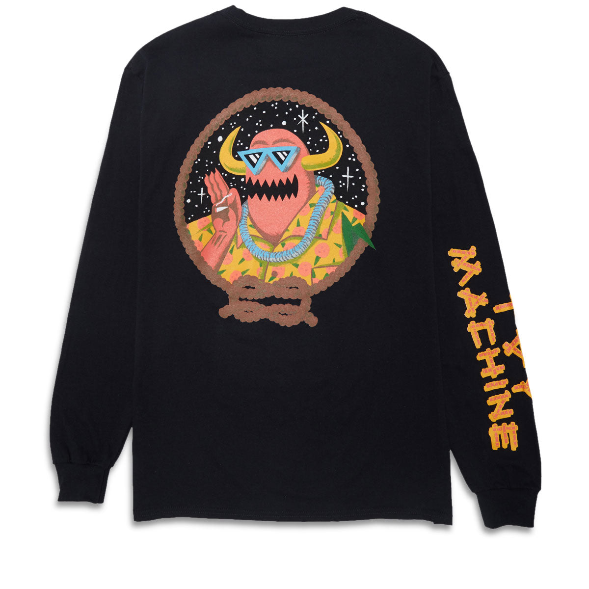 Toy Machine Lost And Found Long Sleeve T-Shirt - Black image 2