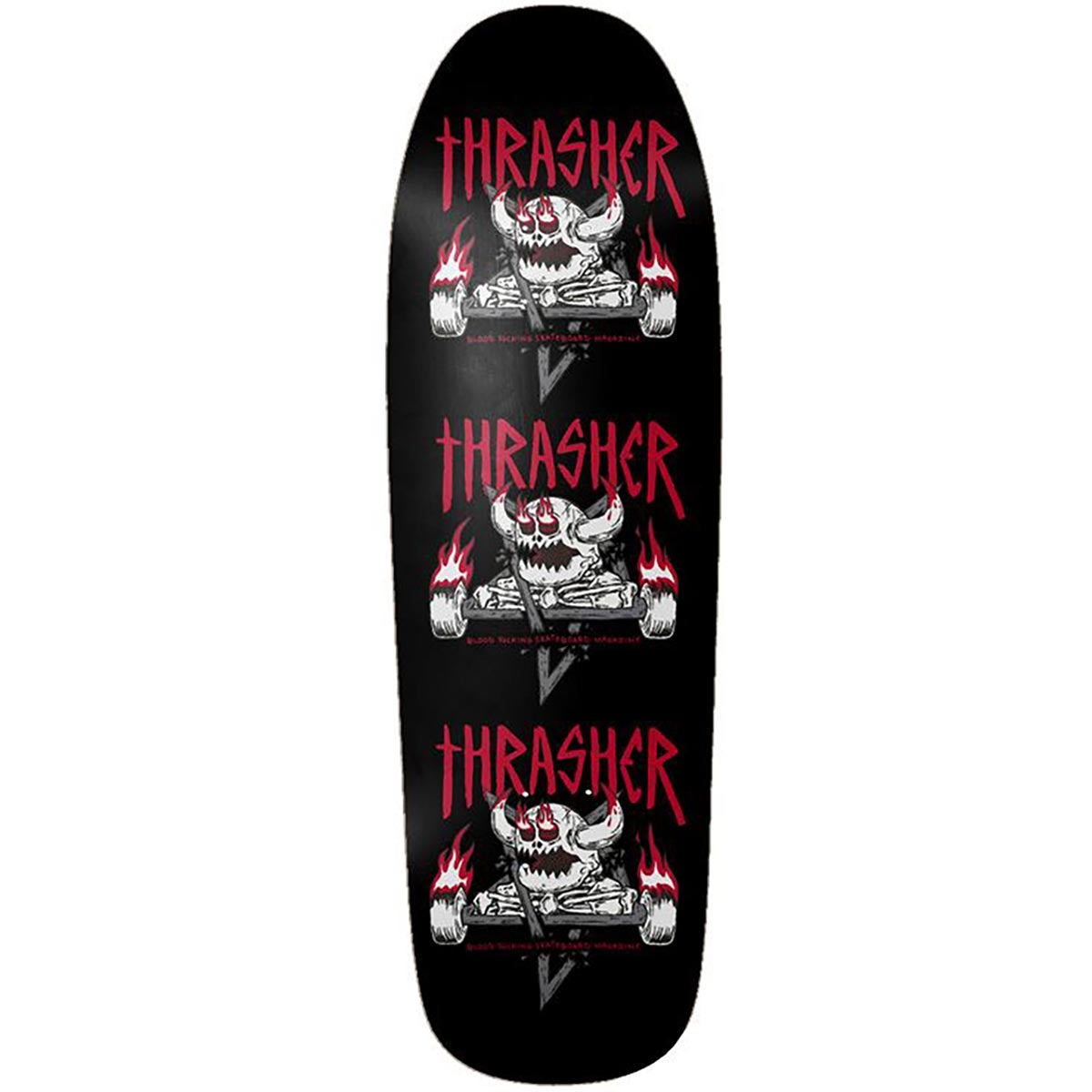 Toy Machine x Thrasher Monster Gram Shaped Skateboard Deck - 9.50