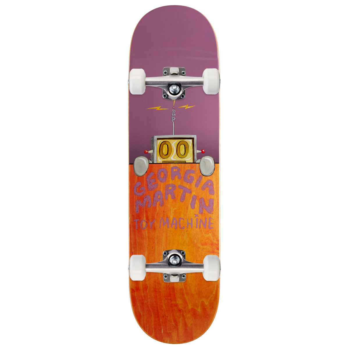 Toy Machine Martin Fence Skateboard Complete - 8.38