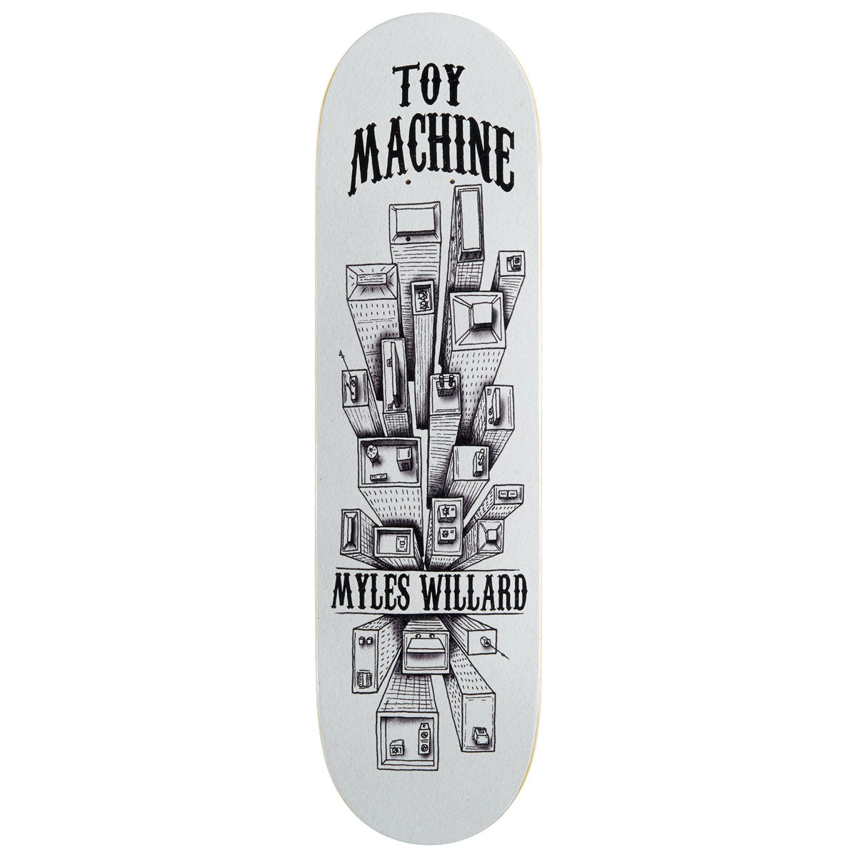 Toy Machine Willard City Skateboard Deck - 8.38