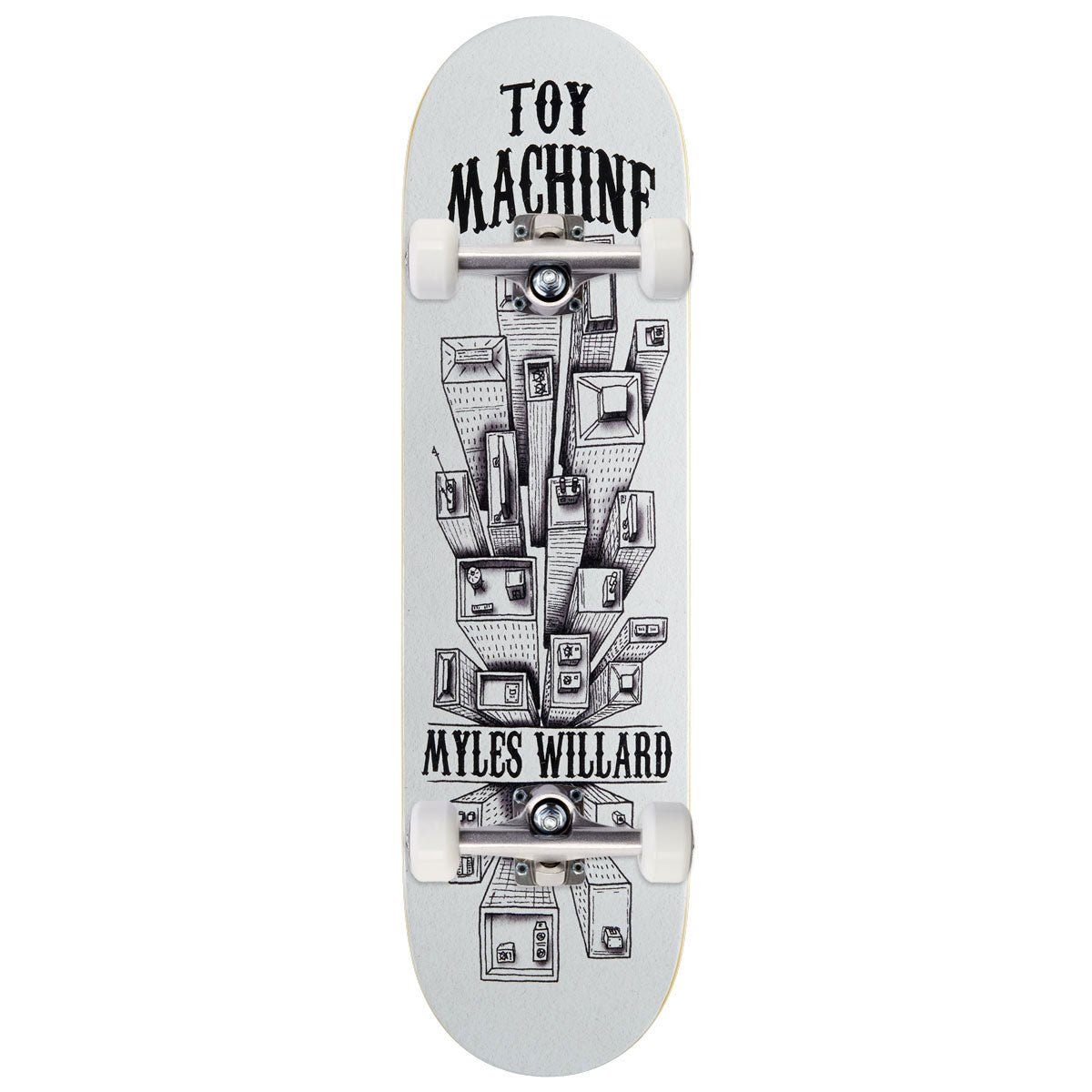 Toy Machine Willard City Skateboard Complete - 8.38