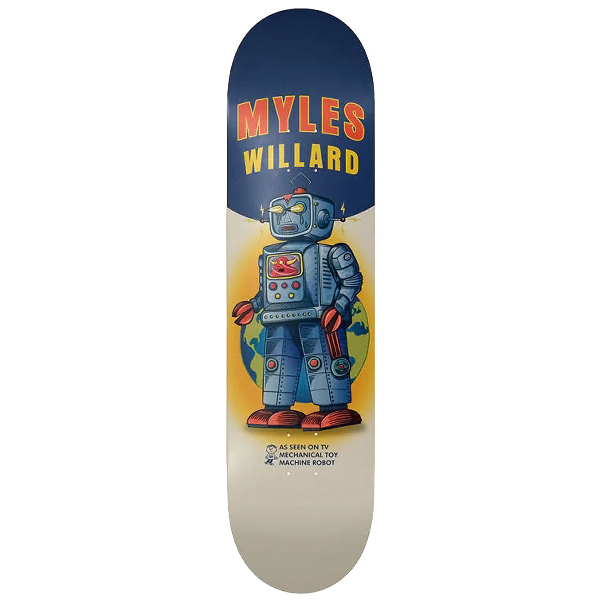 Toy Machine Willard Robot Skateboard Deck - 8.13