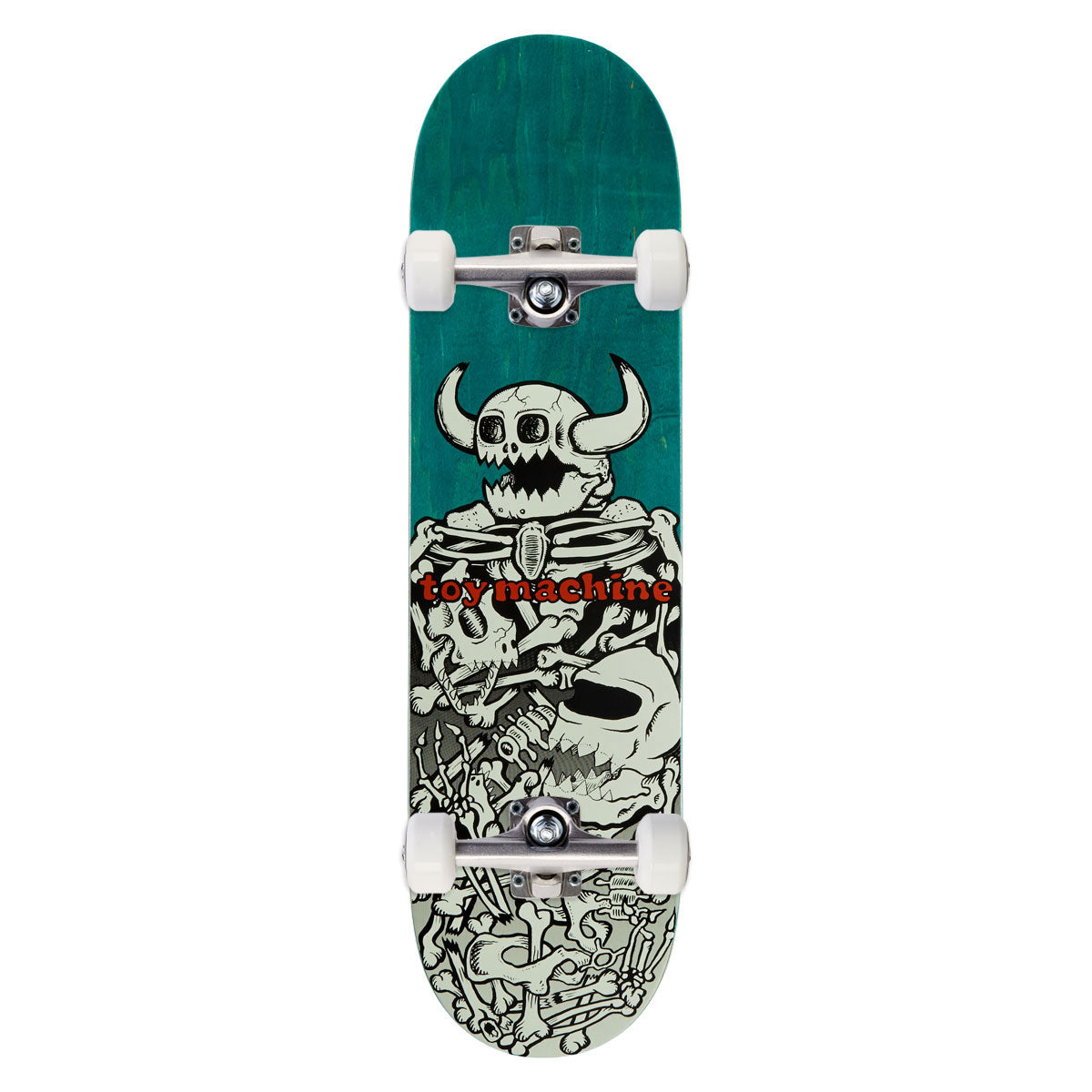 Toy Machine Dead Monster Bones Skateboard Complete - 8.25