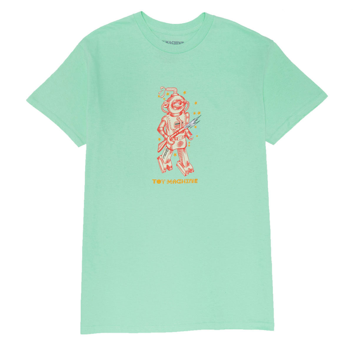 Toy Machine Robot Machine T-Shirt - Mint image 1