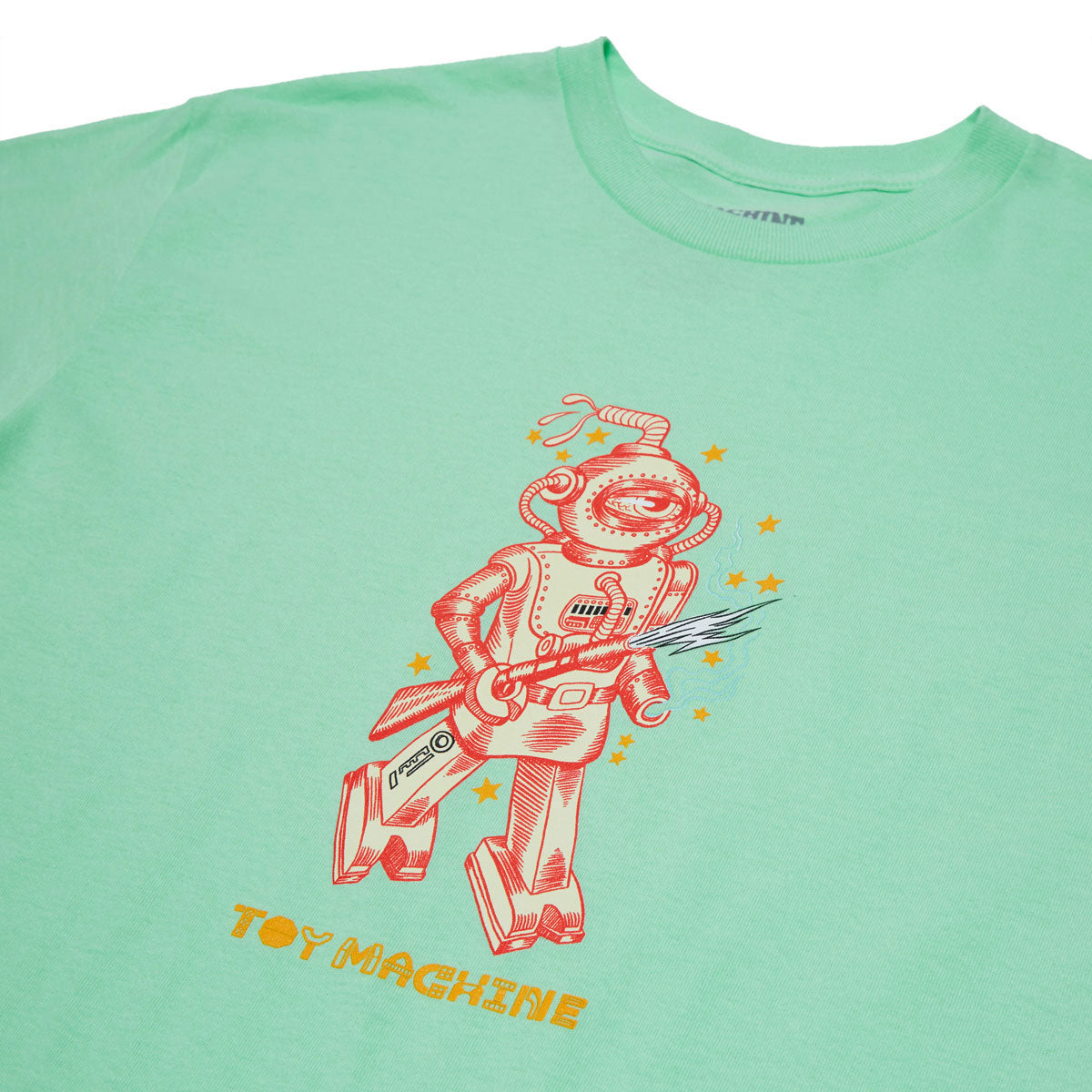 Toy Machine Robot Machine T-Shirt - Mint image 2