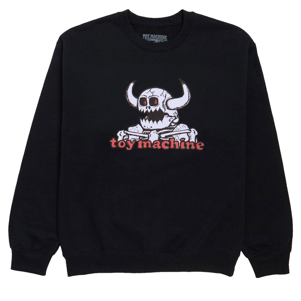 Toy Machine Dead Monster Crew Sweatshirt - Black image 1
