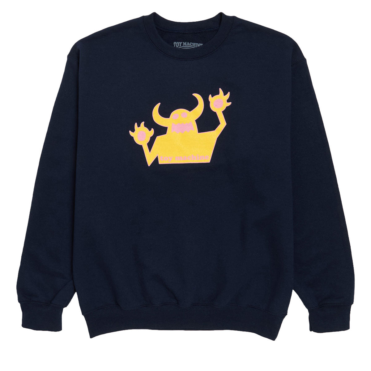 Toy Machine Original Monster Crew Sweatshirt - Navy image 1