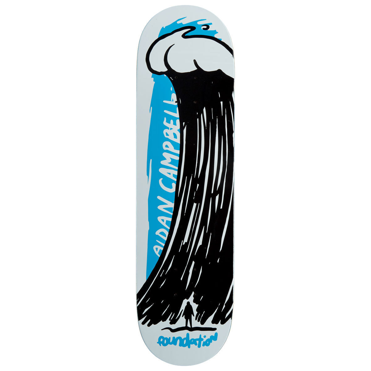 Foundation Campbell Impending Doom Skateboard Deck - 8.50