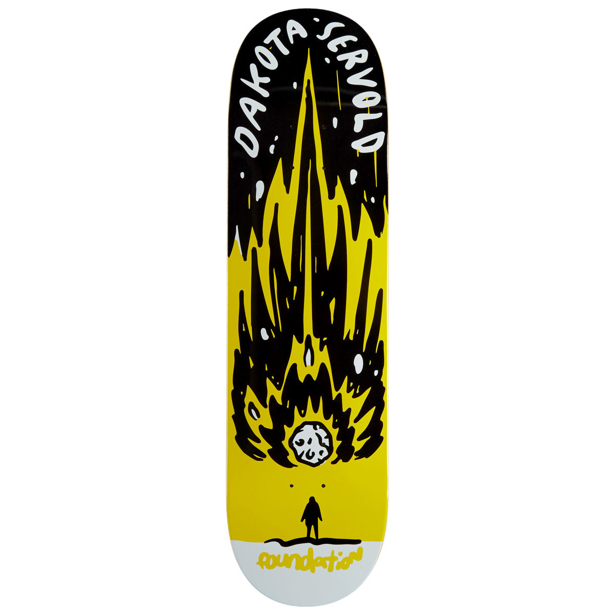 Foundation Servold Impending Doom Skateboard Deck - 8.38