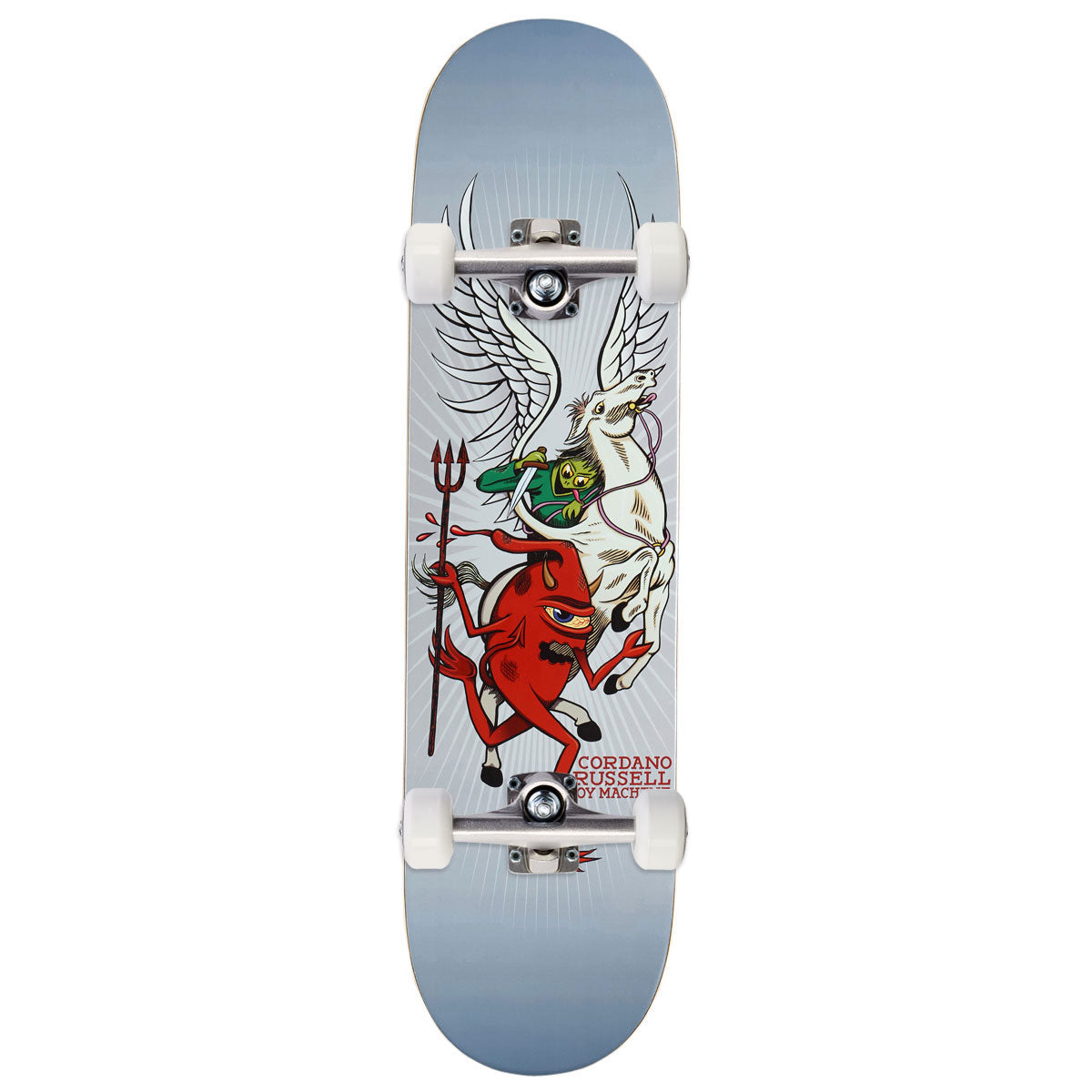 Toy Machine Russell Pegasus Skateboard Complete - 8.00