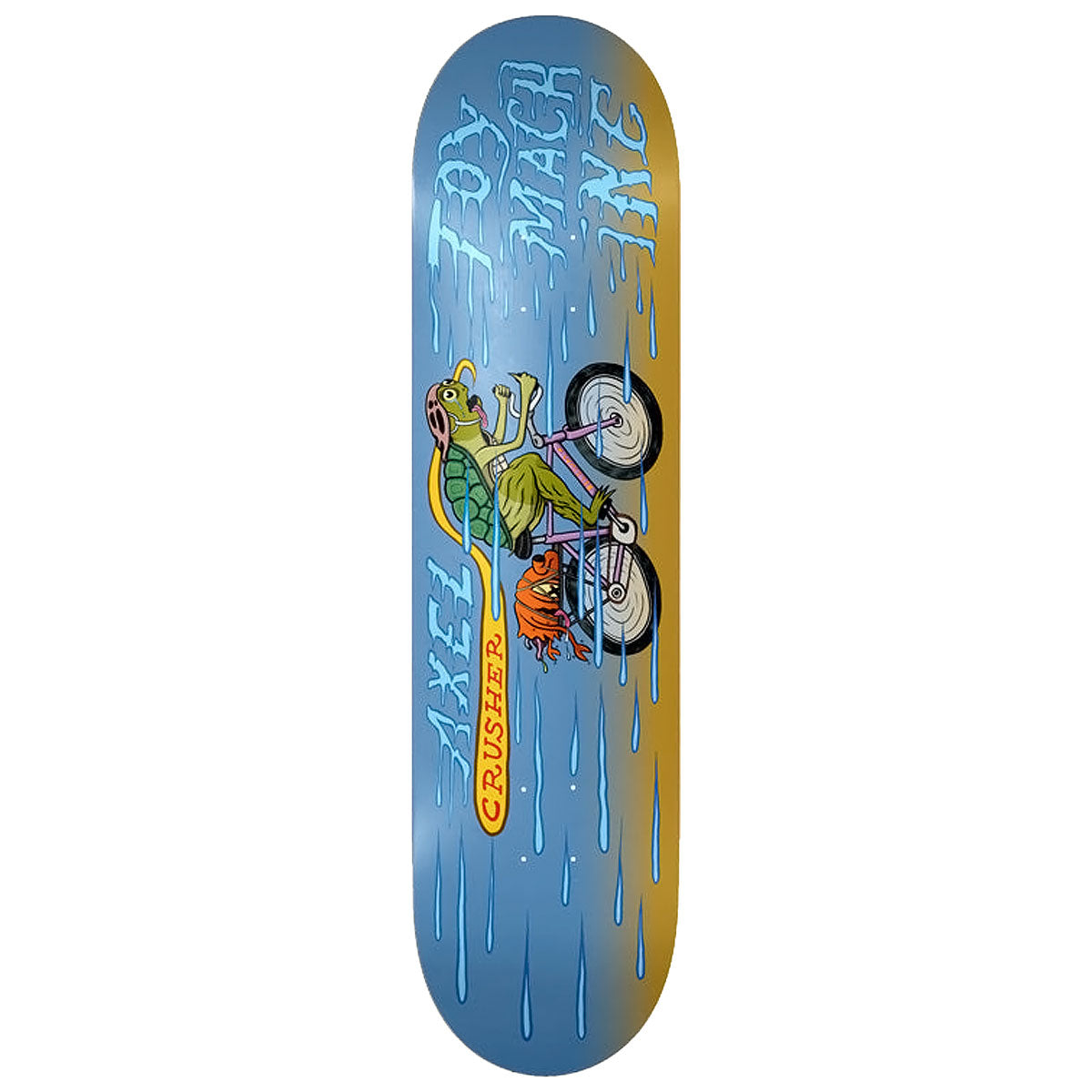 Toy Machine Axel Cyclist Skateboard Deck - 8.25