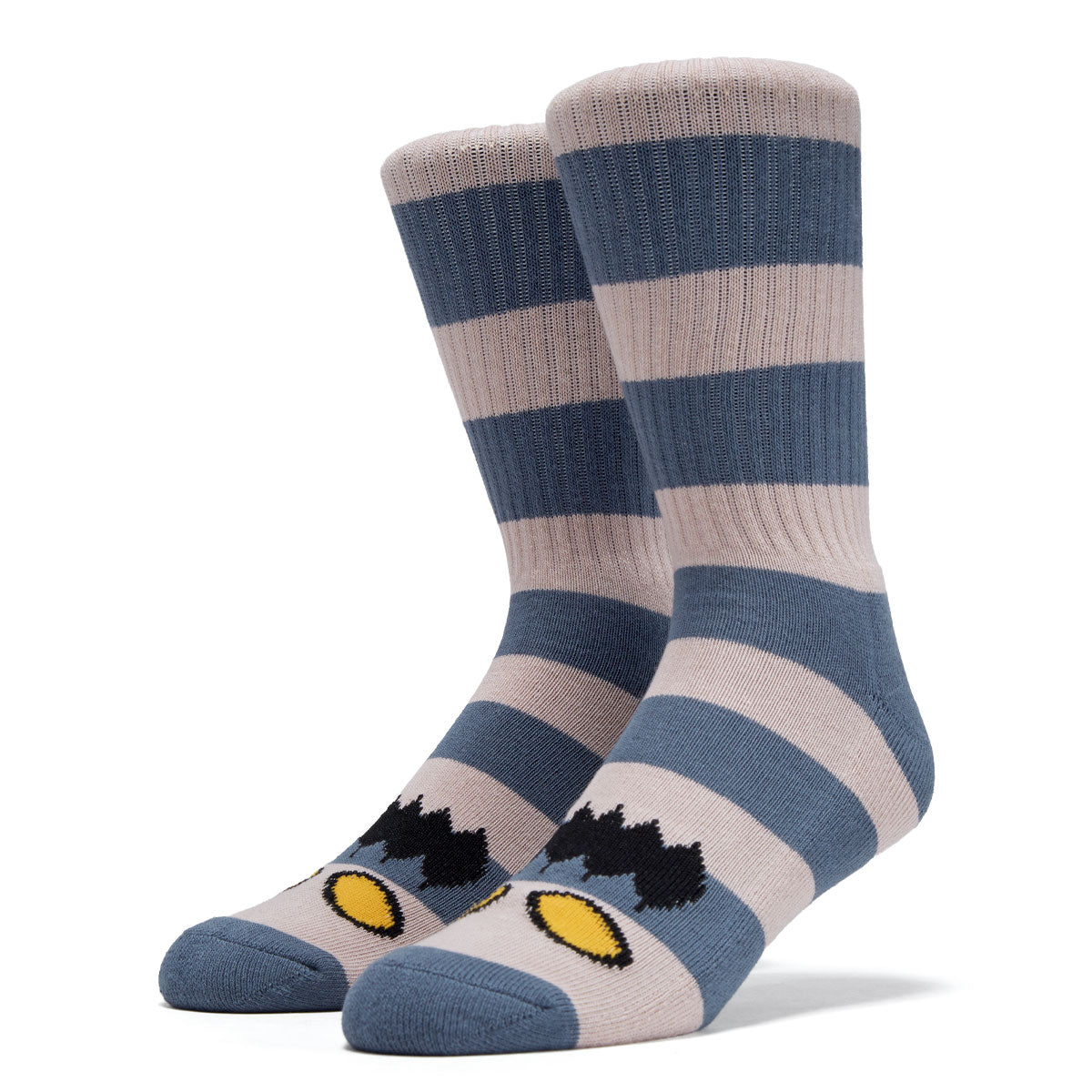 Toy Machine Monster Mig Stripe Socks - Blush image 1
