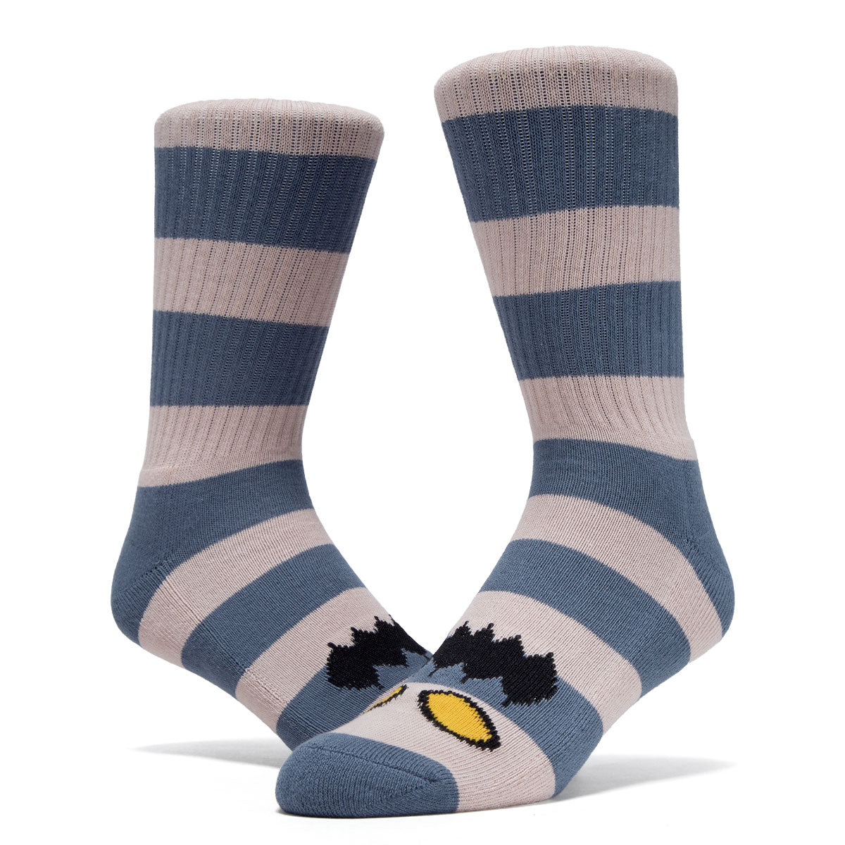 Toy Machine Monster Mig Stripe Socks - Blush image 2