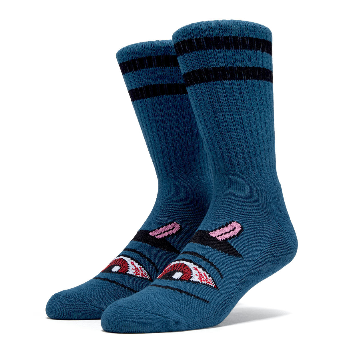 Toy Machine Bloodshot Eye Socks - Slate image 1