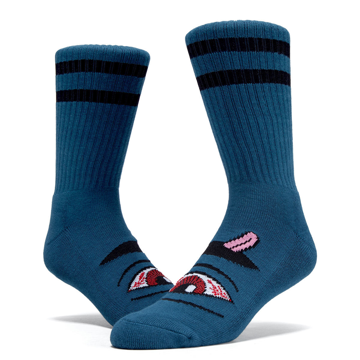 Toy Machine Bloodshot Eye Socks - Slate image 2