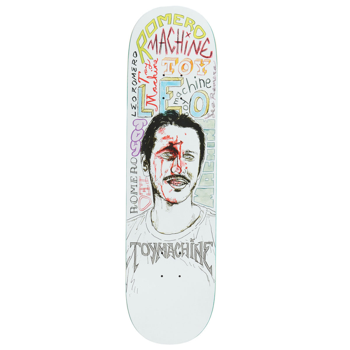 Toy Machine Romero Mi Cara Skateboard Deck - 8.38