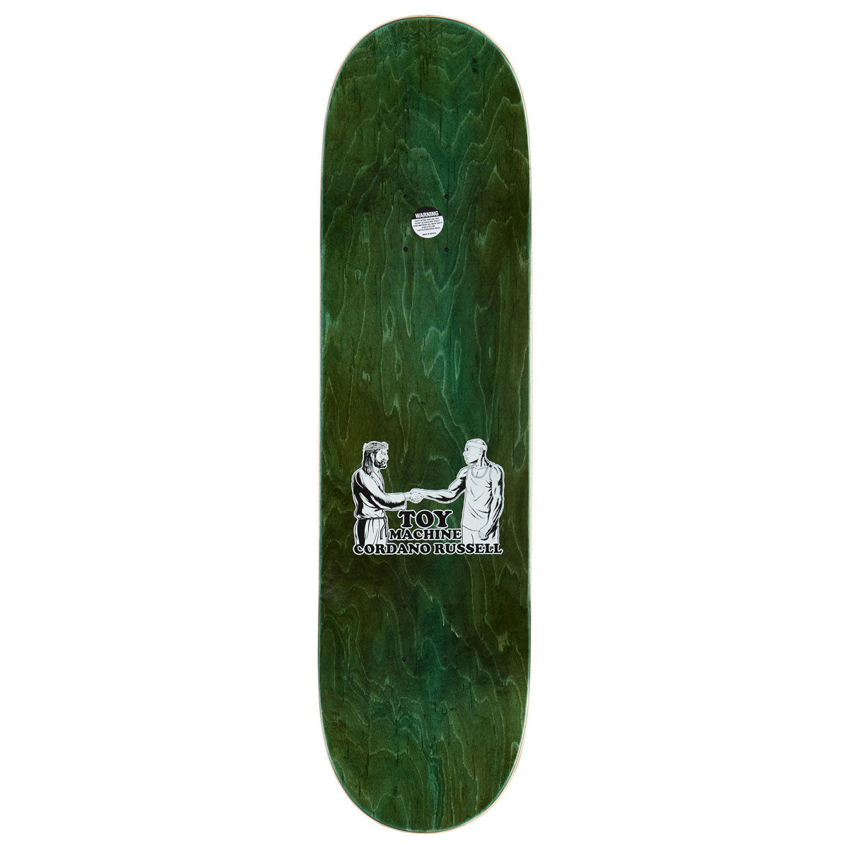 Toy Machine Russell Skate By Faith Skateboard Deck - 8.50
