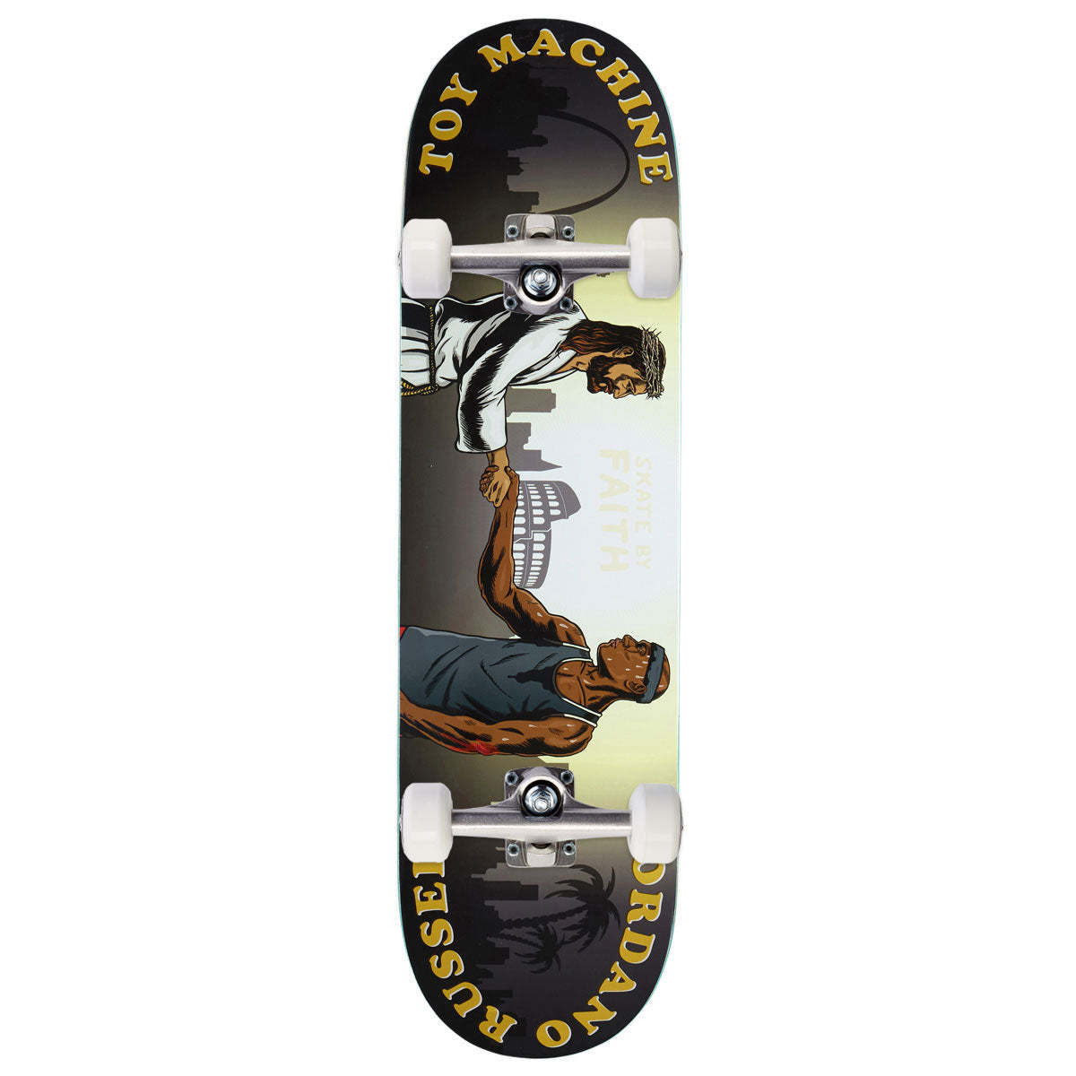 Toy Machine Russell Skate By Faith Skateboard Complete - 8.50