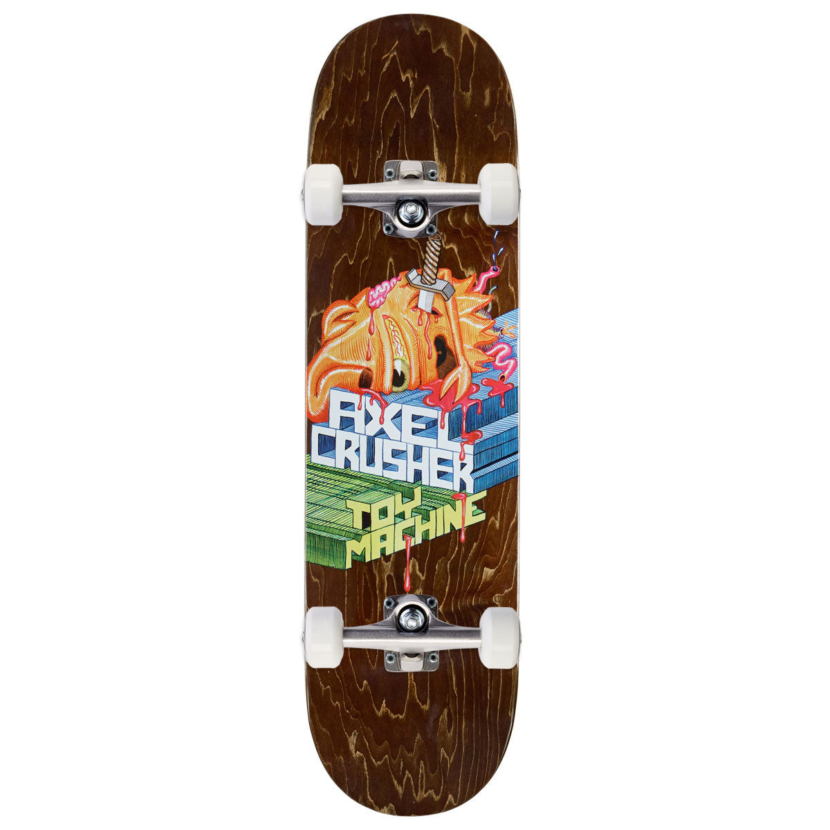 Toy Machine Axel Stabbed Skateboard Complete - 8.38