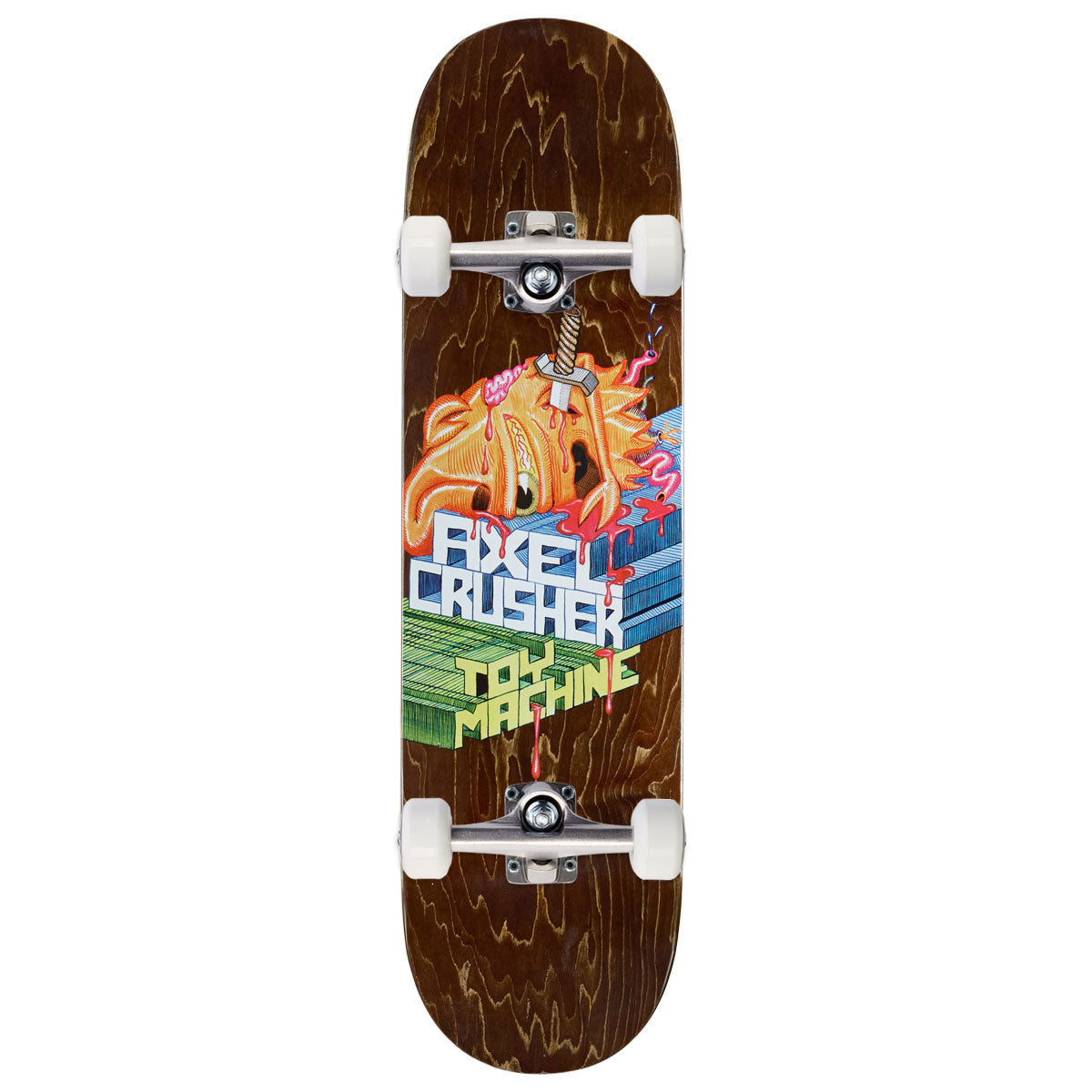 Toy Machine Axel Stabbed Skateboard Complete - 8.38