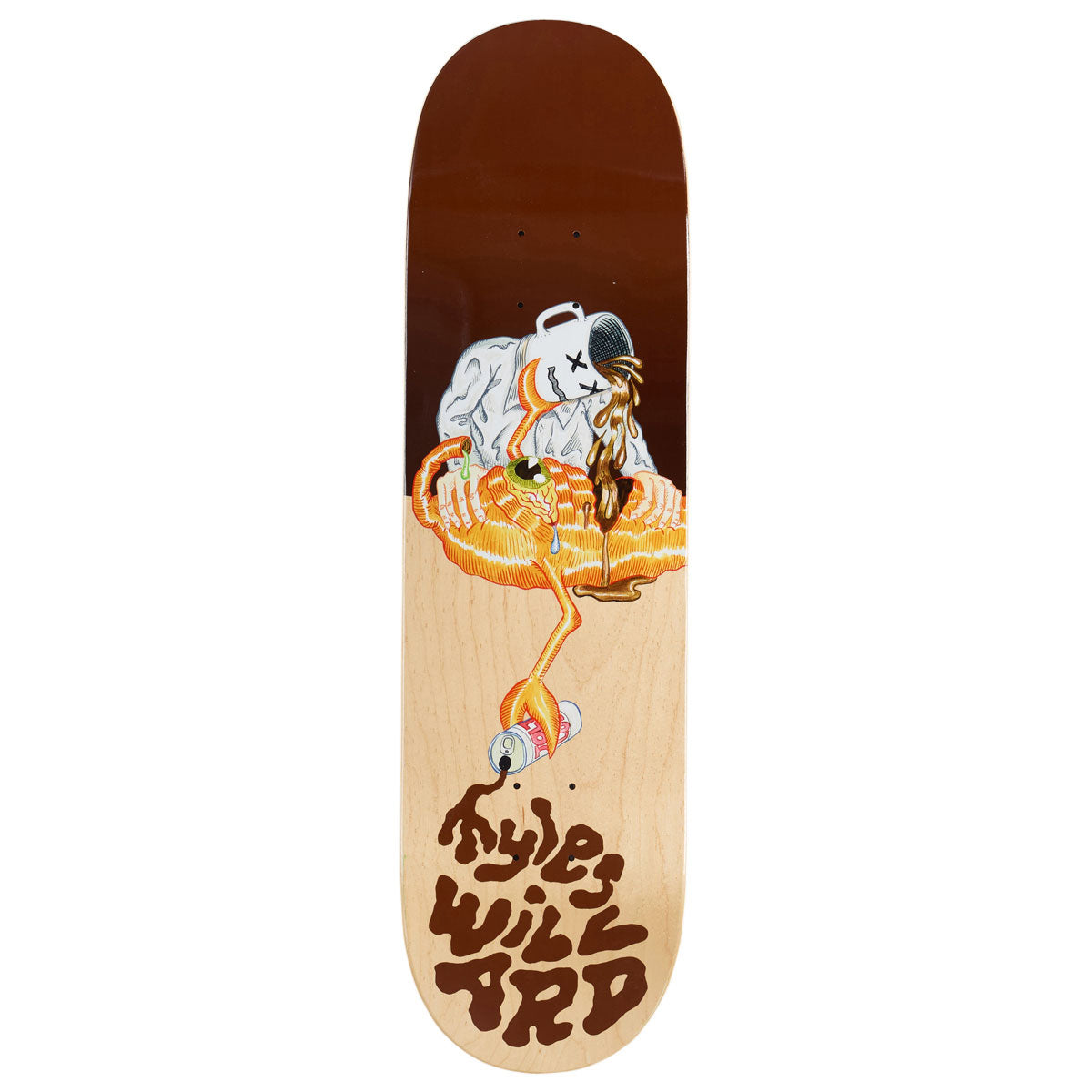 Toy Machine Willard Forced Coffee Skateboard Deck - 8.50