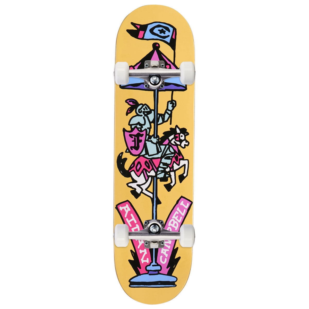 Foundation Campbell Carousel Skateboard Complete - 8.25