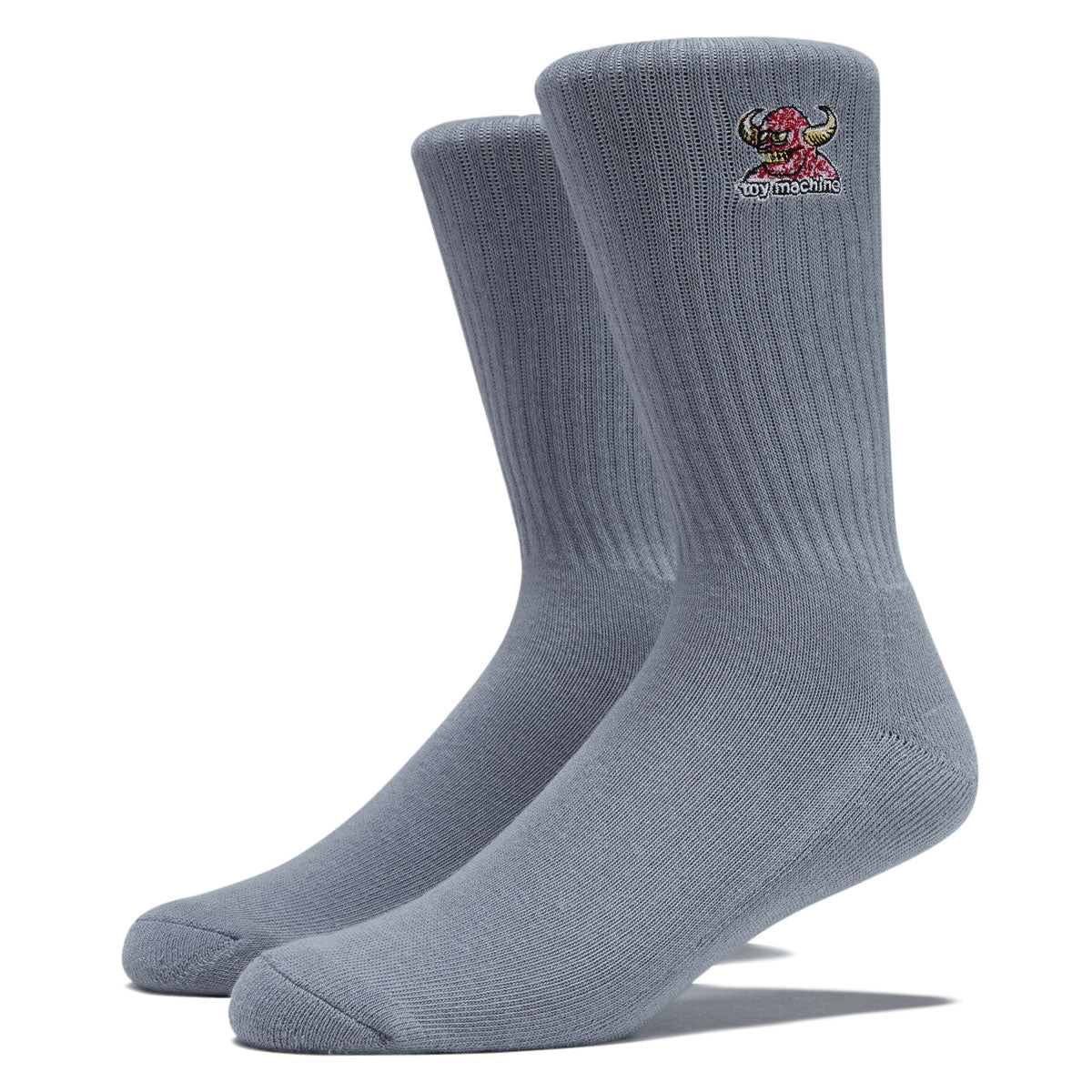 Toy Machine Brain Monster Socks - Grey image 1