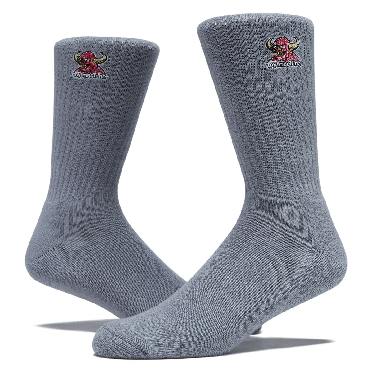 Toy Machine Brain Monster Socks - Grey image 2