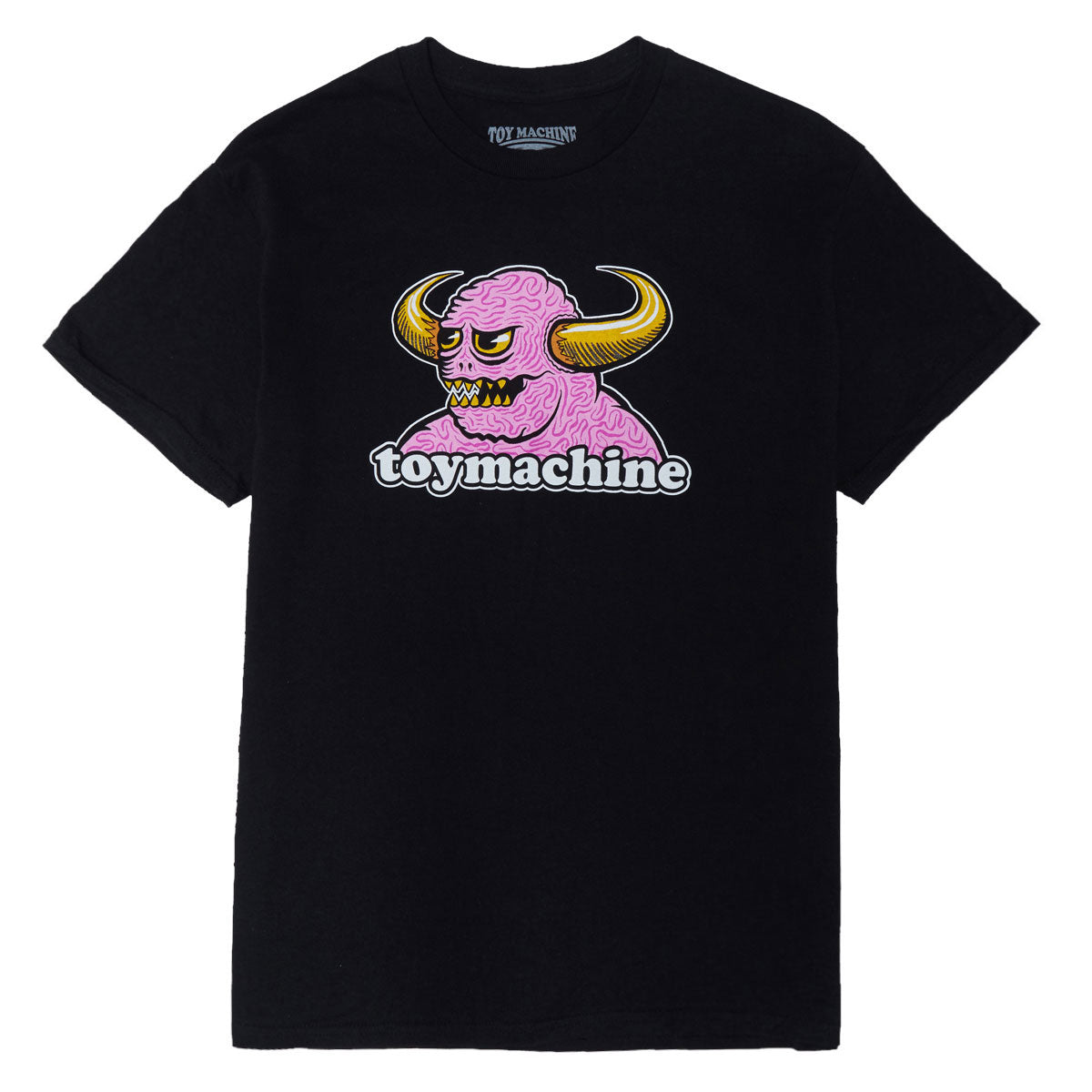 Toy Machine Brain Monster T-Shirt - Black image 1
