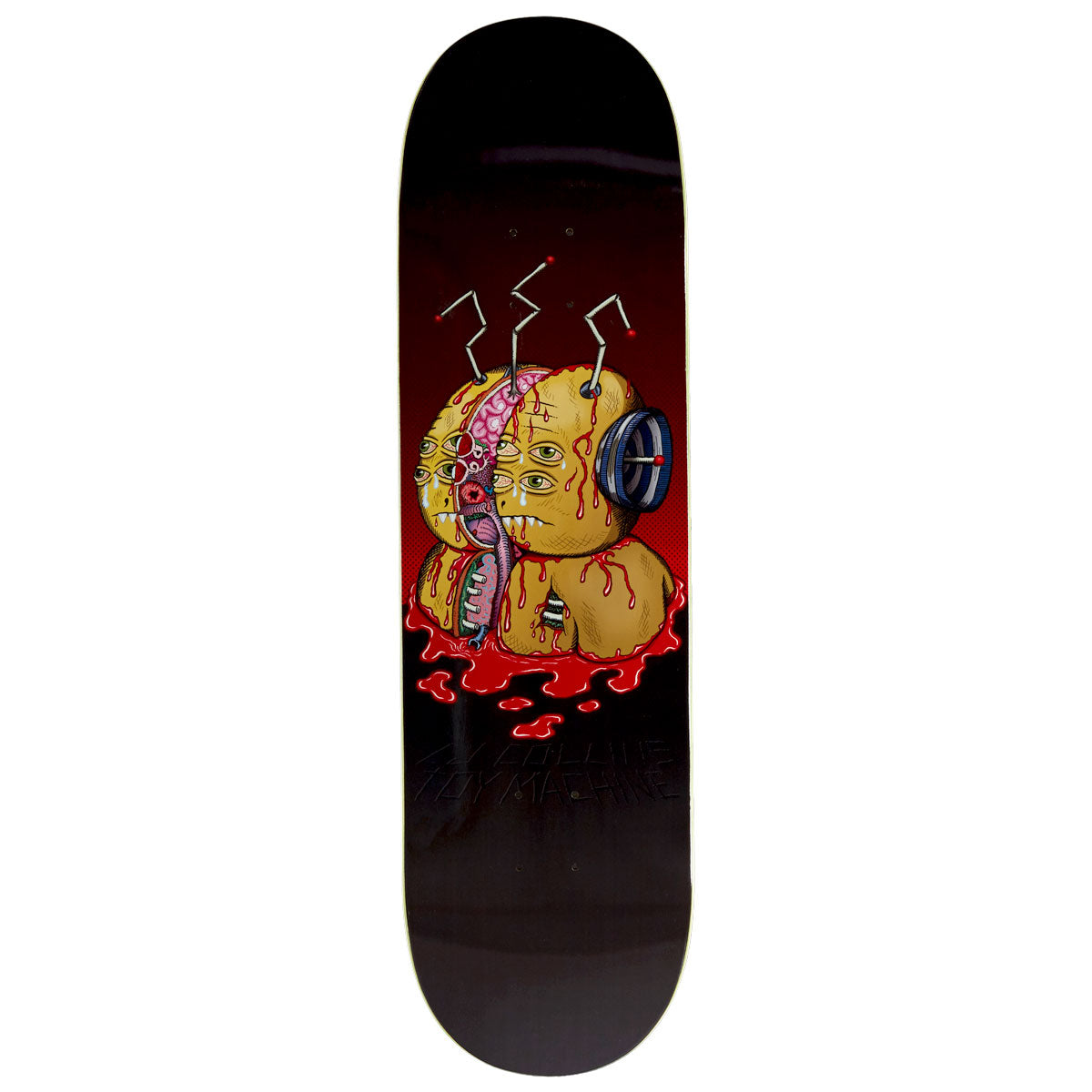 Toy Machine Collins Split Skateboard Deck - 8.50