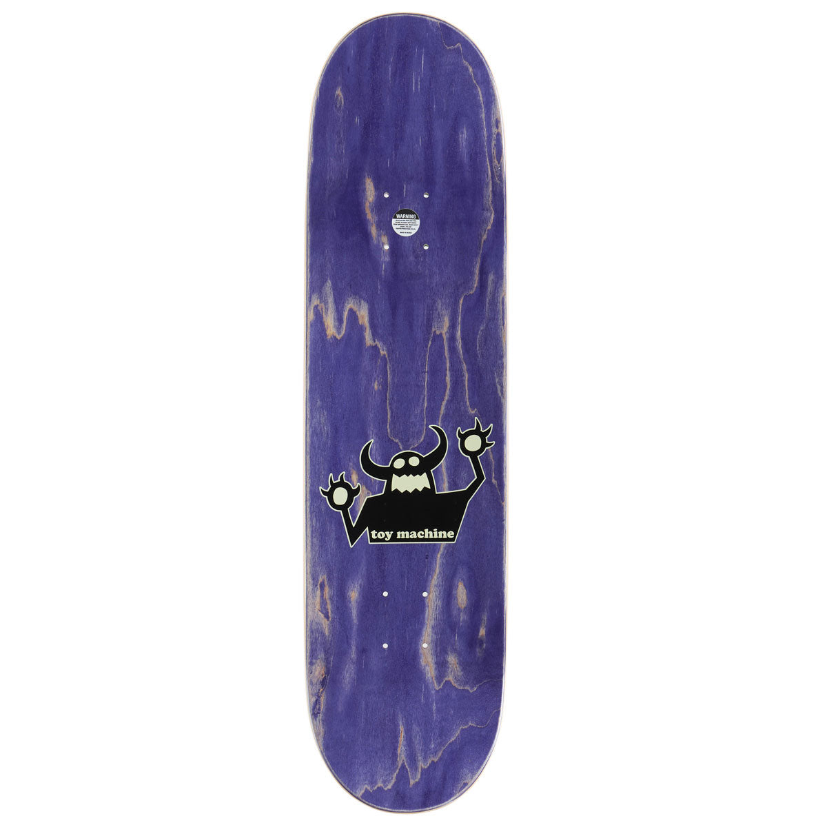 Toy Machine Original Monster Skateboard Deck - Black - 8.25