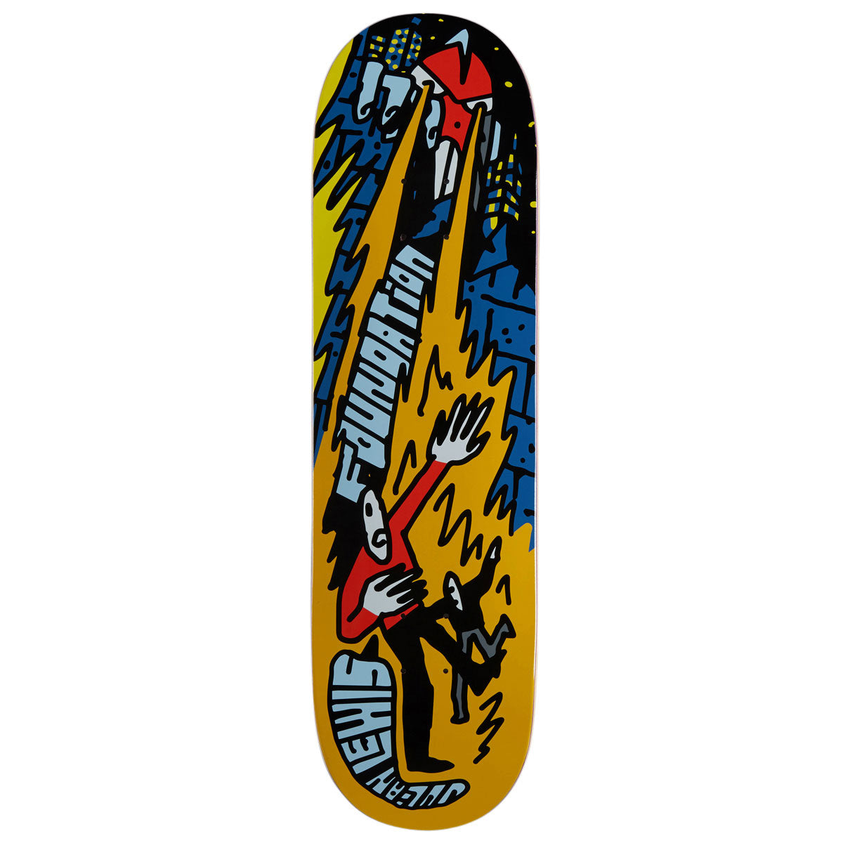 Foundation Lewis Robopocalypse Skateboard Deck - 8.63