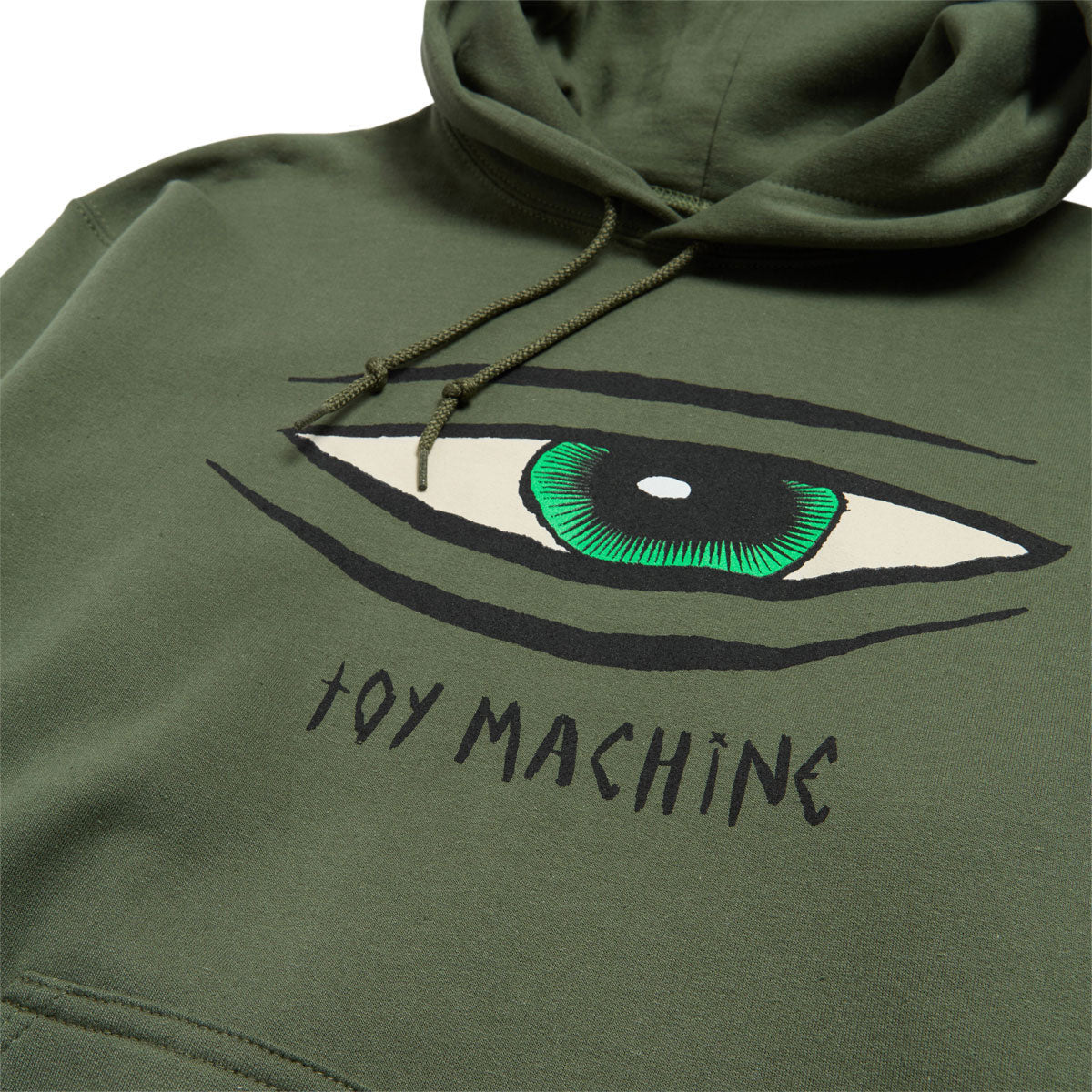 Toy Machine Sect Eye Hoodie - Army image 2
