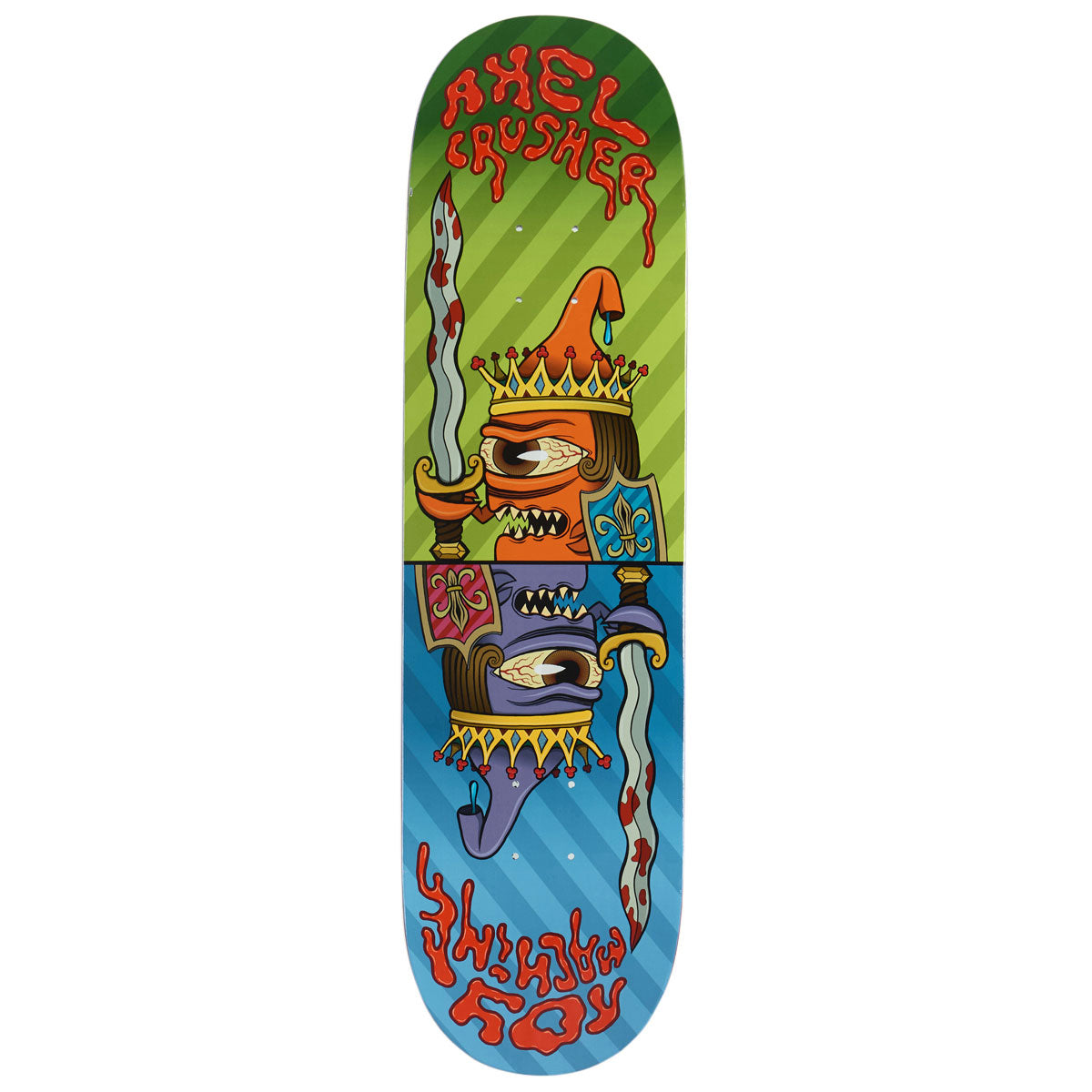 Toy Machine Axel King Card Skateboard Deck - 8.38
