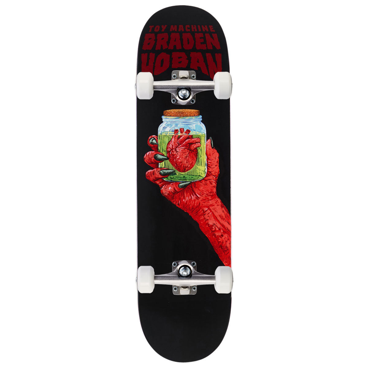Toy Machine Hoban Heart Skateboard Complete - 8.25