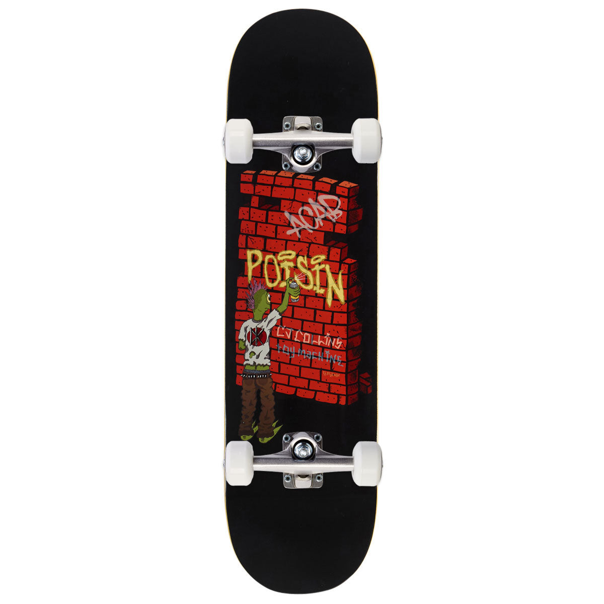Toy Machine Collins Tagger Skateboard Complete - 8.25