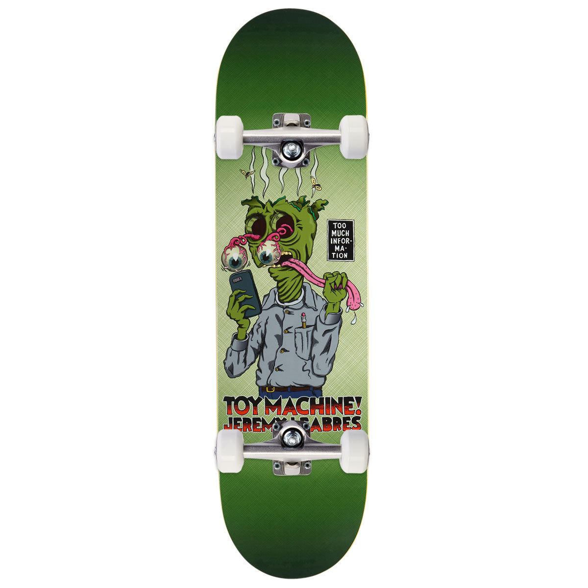 Toy Machine Leabres Too Much Skateboard Complete - 8.38