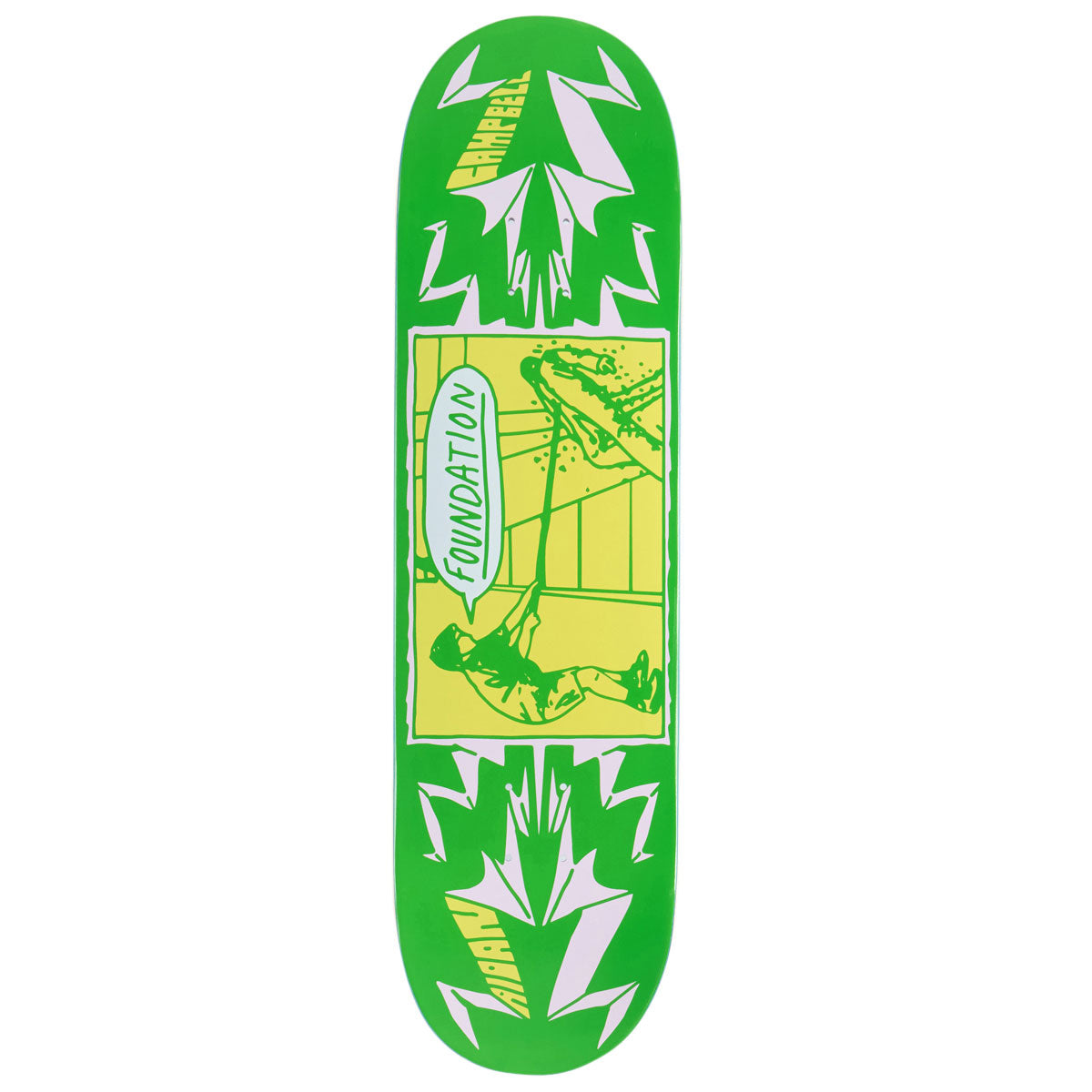 Foundation Campbell Poke Skateboard Deck - 8.50