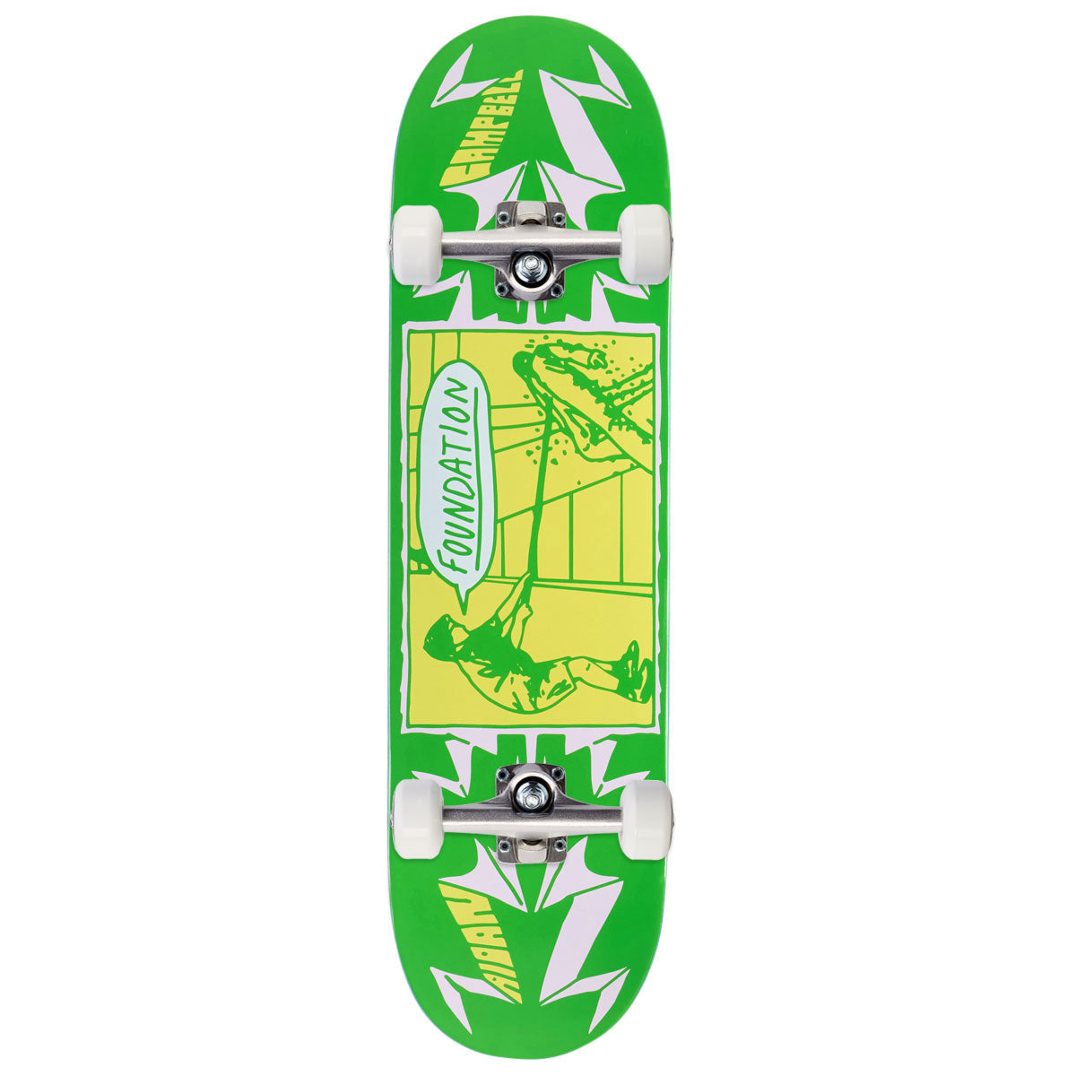 Foundation Campbell Poke Skateboard Complete - 8.50