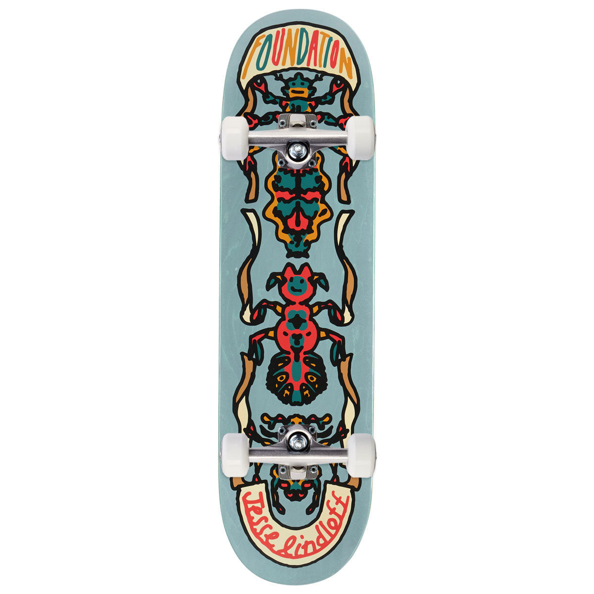 Foundation Lindloff Bugs Skateboard Complete - 8.50