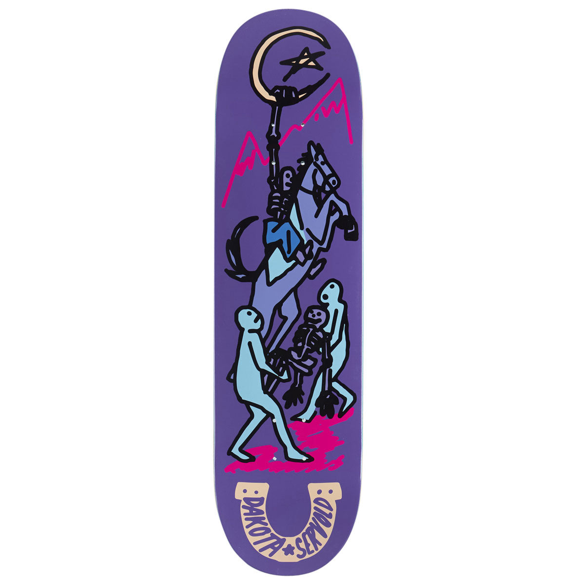 Foundation Servold Horseman Skateboard Deck - 8.25