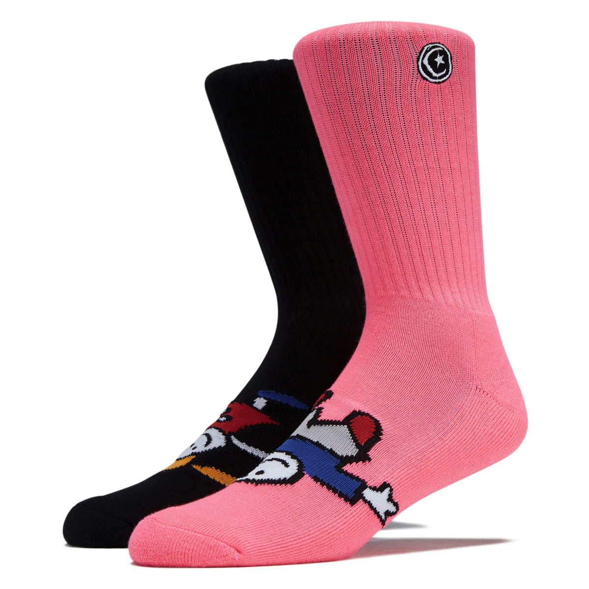 Foundation Whippersnapper Socks - Multi Black/Pink image 1