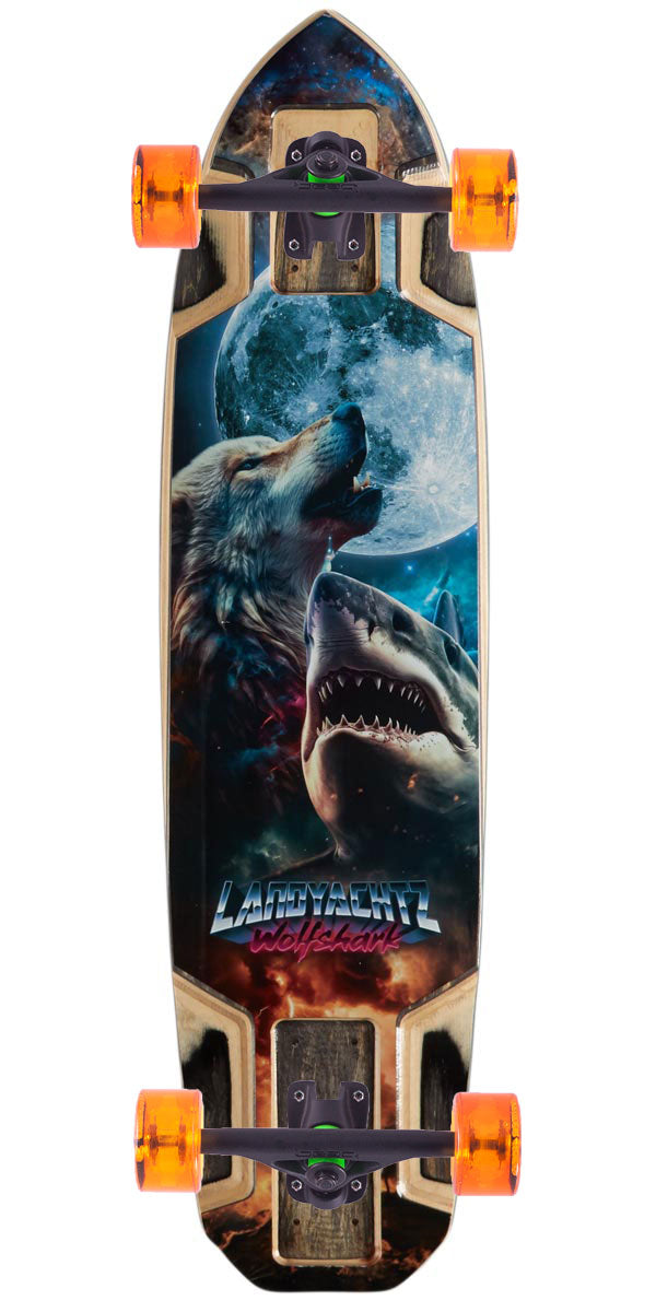 Landyachtz Wolfshark Longboard Complete image 1