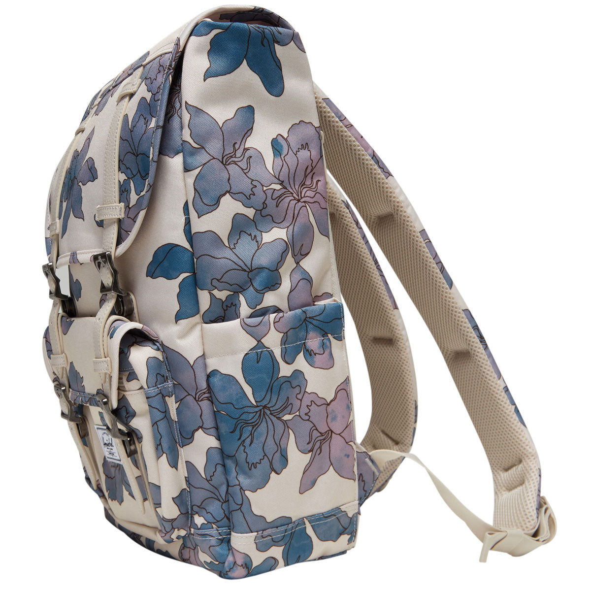 Herschel Supply Little America Mid Backpack - Moonbeam Floral Waves image 3