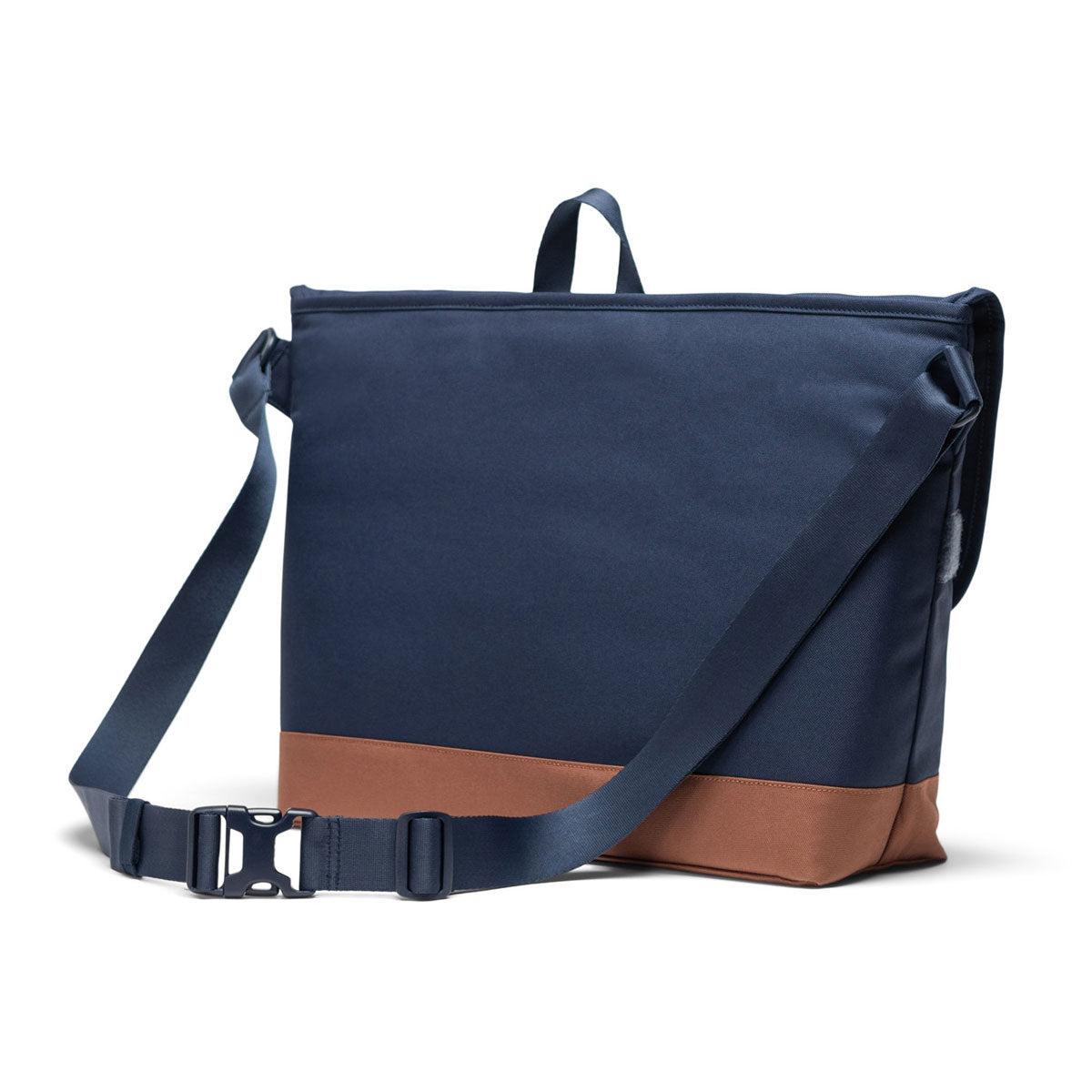 Herschel Supply Cove Messenger Bag - Navy/Saddle Brown image 4