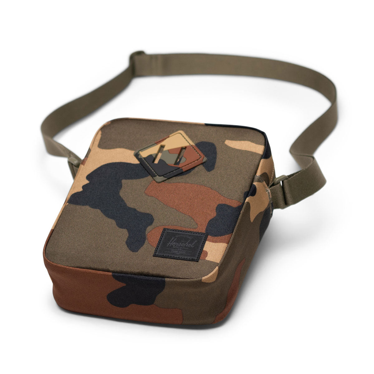Herschel Supply Heritage Crossbody Bag - Woodland Camo/Black Label image 2