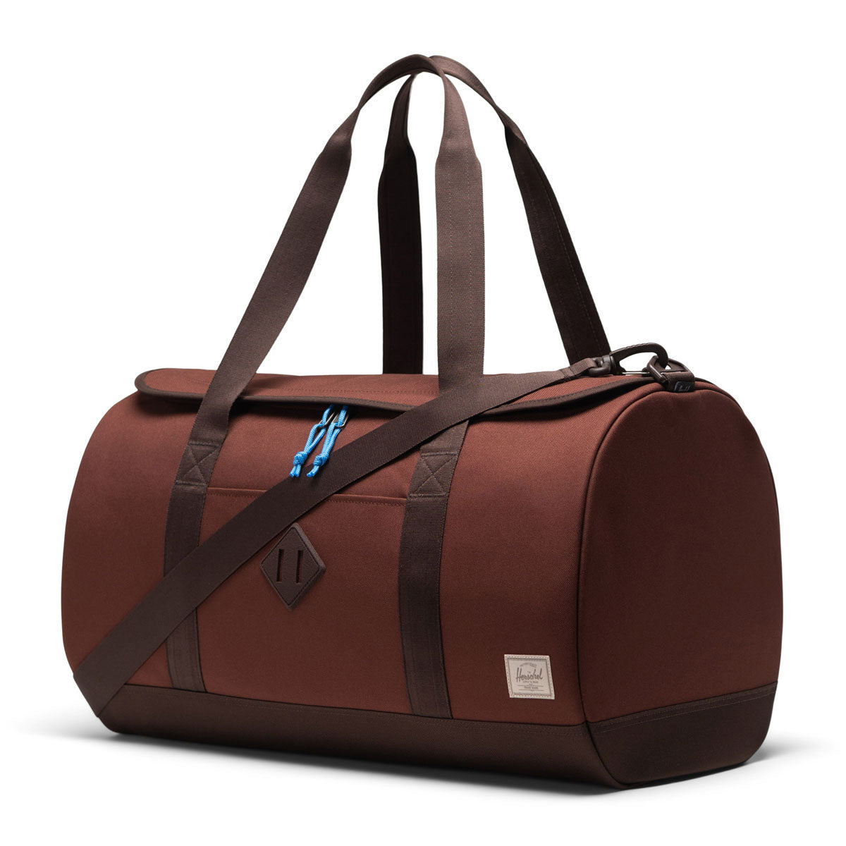 Herschel Supply Heritage Duffle Bag - Bitter Chocolate/Dark Roast image 2