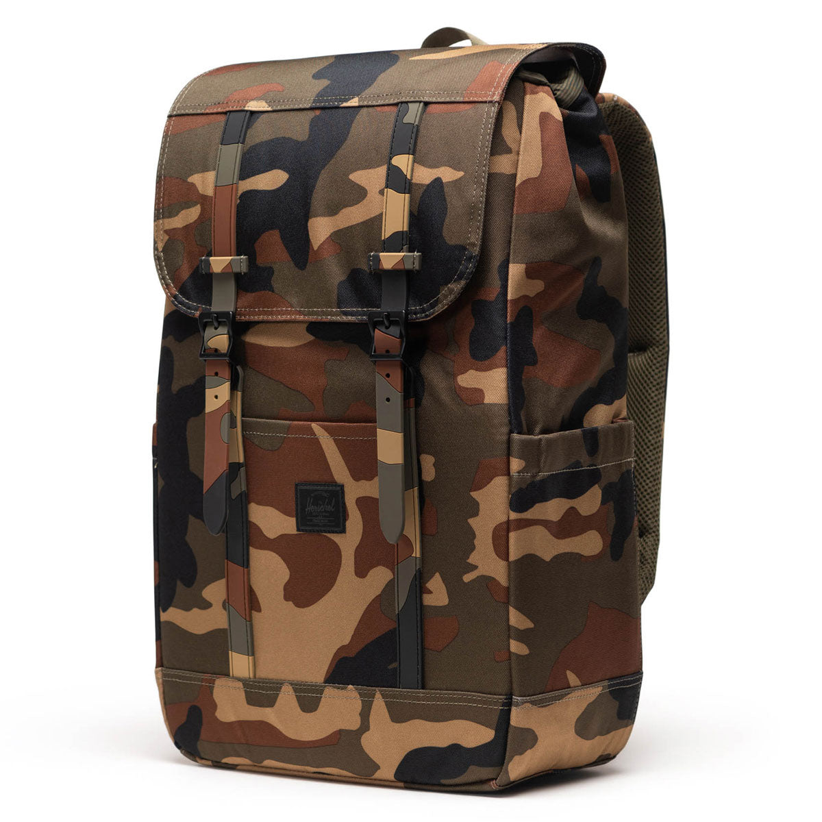 Herschel Supply Retreat Backpack - Woodland Camo/Black Label image 3